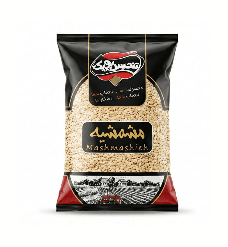 گندم پوست کنده (بسته‌بندی)